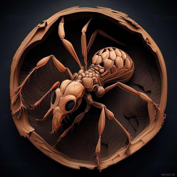 3D model Megalomyrmex glaesarius (STL)